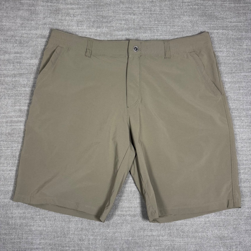 KUHL Men's Khaki Performance Hiking Outdoor Shorts Size 40 Stretch